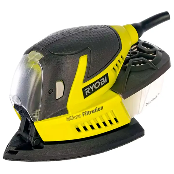 Șlefuitor Ryobi RPS80-G Cu excentric/ 80 W/ Green photo 1