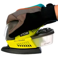 Шлифовальная машина Ryobi RMS170-G Эксцентриковая/ 170 Вт/ Green photo 5