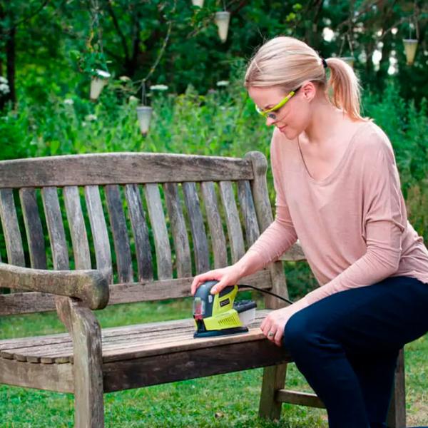 Шлифовальная машина Ryobi RMS170-G Эксцентриковая/ 170 Вт/ Green photo 8 Шлифовальная машина Ryobi RMS170-G Эксцентриковая/ 170 Вт/ Green photo 8