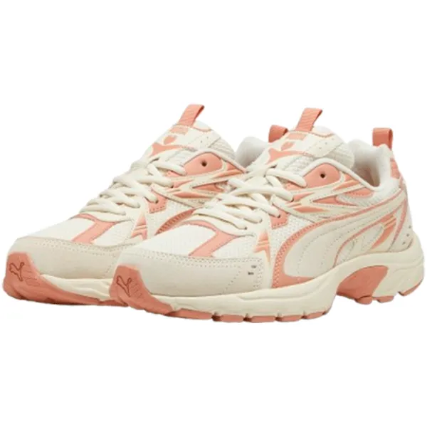 Adidași pentru femei Puma Milenio Tech Suede Coquette Primăvară - vară/ Beige photo 1