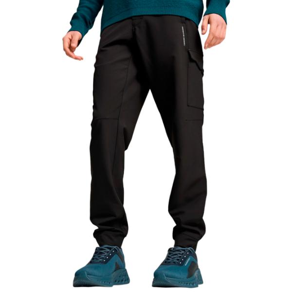 Pantaloni sportivi pentru bărbați Puma Porsche Cargo Pants L/ Black photo 3