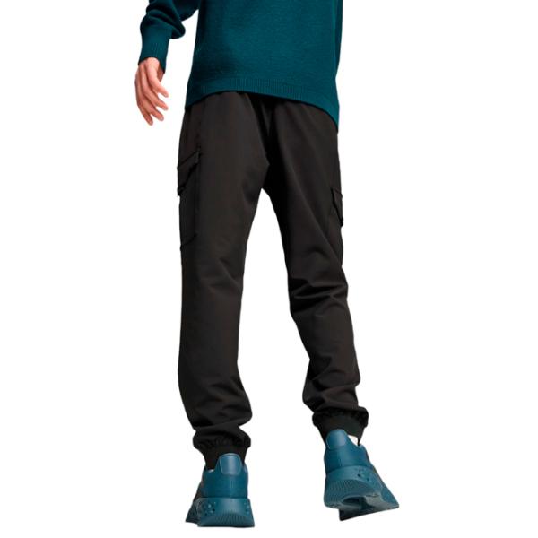 Pantaloni sportivi pentru bărbați Puma Porsche Cargo Pants L/ Black photo 4