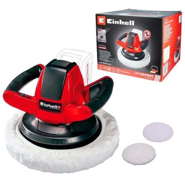 Mașină de lustruit Einhell CE-CB 18/ 254 Li Solo Cu excentric/ Black photo 6 Mașină de lustruit Einhell CE-CB 18/ 254 Li Solo Cu excentric/ Black photo 6