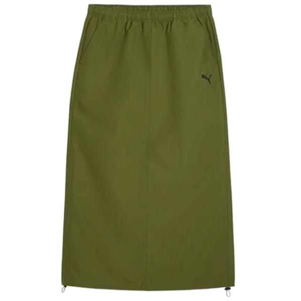 Юбка для женщин Puma Dare To Midi S/ Оливковый Зелёный photo 1