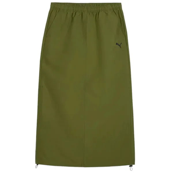 Юбка для женщин Puma Dare To Midi XS/ Оливковый Зелёный photo 1