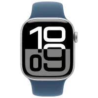 Умные часы Apple Watch Series 10 1.77" / 42 мм / Серебряный - Джинсовый / MWWA3QI/A photo 2