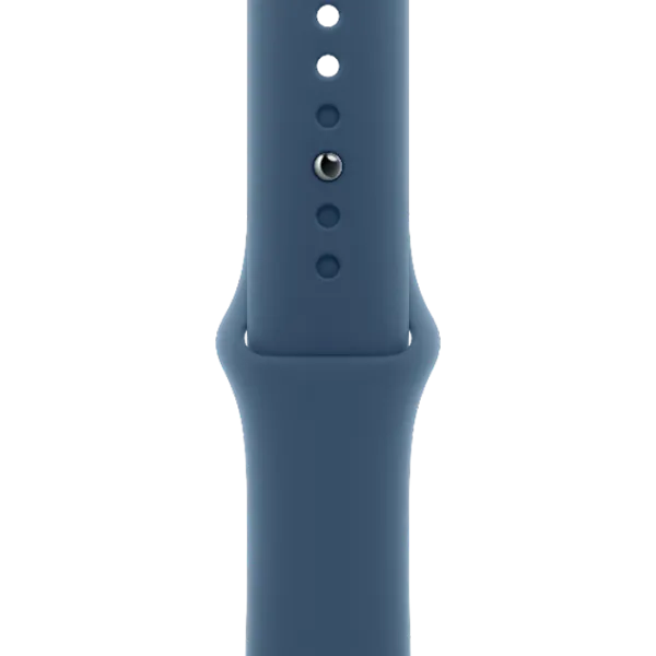 Ceas inteligent Apple Watch Series 10  1.77" / 42 mm / Silver - Denim / MWWA3QI/A photo 3