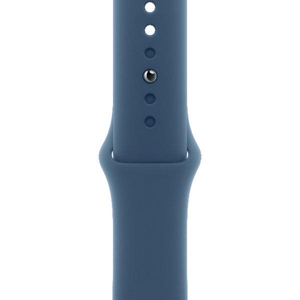 Ceas inteligent Apple Watch Series 10  1.77" / 42 mm / Silver - Denim / MWWA3QI/A photo 3