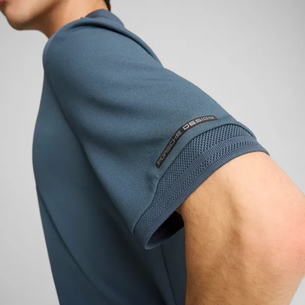 Tricou polo pentru bărbați Puma M Porsche Gray photo 7