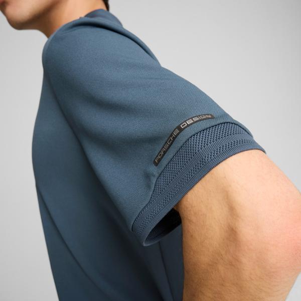 Tricou polo pentru bărbați Puma M Porsche Gray photo 7