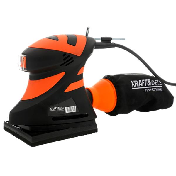 Șlefuitor Kraft&Dele KD1697 Cu excentric/ 1000 W/ Black photo 3