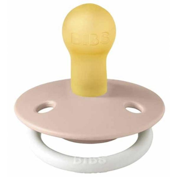 Suzetă cu tetina rotundă Bibs De lux 1210256C Pentru fetițe/ 6 luni - 18 luni/ Latex/ Pink photo 2 Suzetă cu tetina rotundă Bibs De lux 1210256C Pentru fetițe/ 6 luni - 18 luni/ Latex/ Pink photo 2