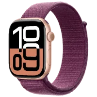 Ceas inteligent Apple Watch Series 10 42 mm/ Rose Gold - Plum/ MWWK3QI/ A