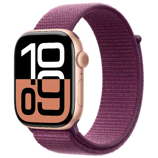 Умные часы Apple Watch Series 10 1.96"/ 46 мм/ Розовое Золото - Слива/ MWWV3QI/ A photo 1