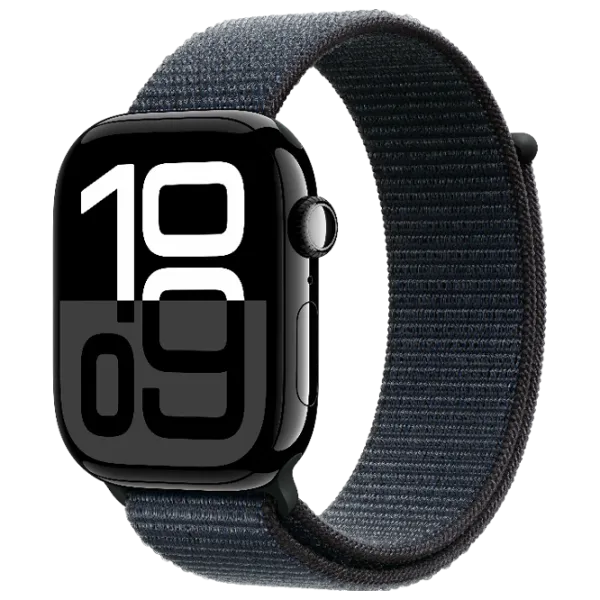 Ceas inteligent Apple Watch Series 10 1.96"/ 46 mm/ Jet Black - Ink/ MWWR3QI/ A photo 1