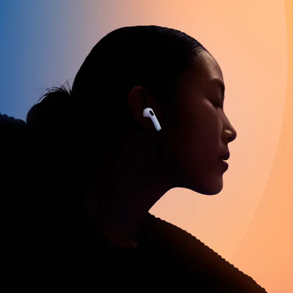 Căști Apple AirPods 4 White Fără fir/ Personal photo 8