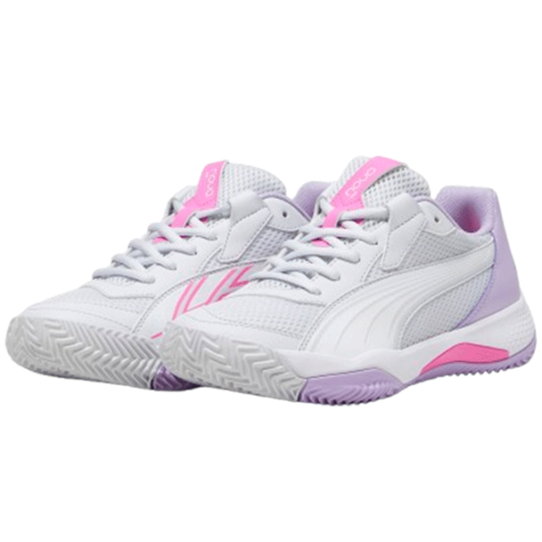 Adidași pentru femei Puma Nova Court Wn's Primăvară - vară/ Gray photo 1