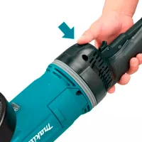 Шлифовальная машина Makita GA9070X1 Угловая/ 2800 Вт/ Blue photo 4