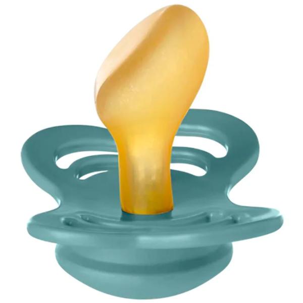 Suzetă cu tetina ortodontică Bibs Couture 1800306 Unisex/ 0 luni - 6 luni/ Latex/ Island Sea photo 3 Suzetă cu tetina ortodontică Bibs Couture 1800306 Unisex/ 0 luni - 6 luni/ Latex/ Island Sea photo 3