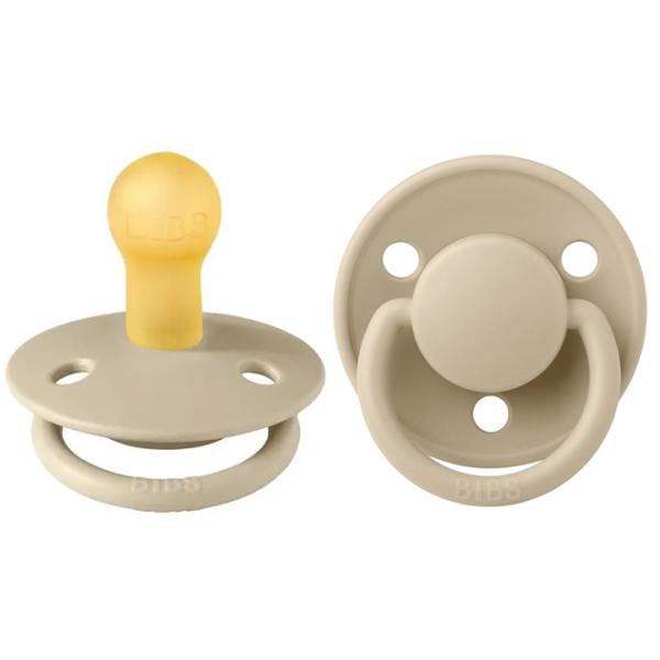 Suzetă cu tetina rotundă Bibs De lux 1210245C Pentru fetițe/ 6 luni - 18 luni/ Latex/ Vanilla photo 1 Suzetă cu tetina rotundă Bibs De lux 1210245C Pentru fetițe/ 6 luni - 18 luni/ Latex/ Vanilla photo 1