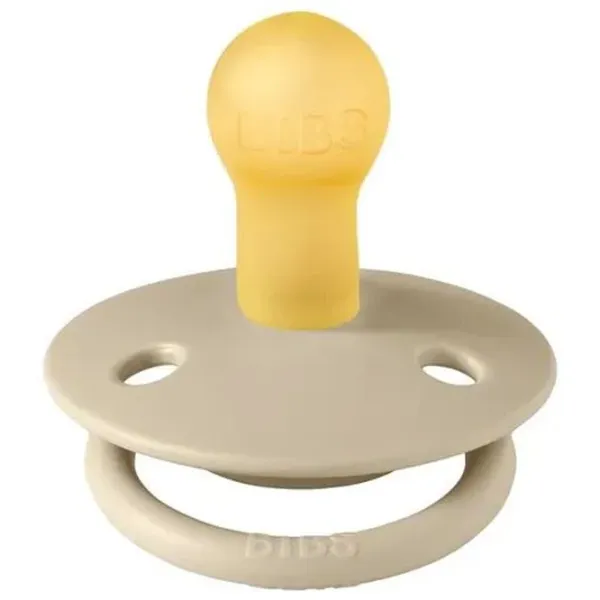 Suzetă cu tetina rotundă Bibs De lux 1210245C Pentru fetițe/ 6 luni - 18 luni/ Latex/ Vanilla photo 2 Suzetă cu tetina rotundă Bibs De lux 1210245C Pentru fetițe/ 6 luni - 18 luni/ Latex/ Vanilla photo 2