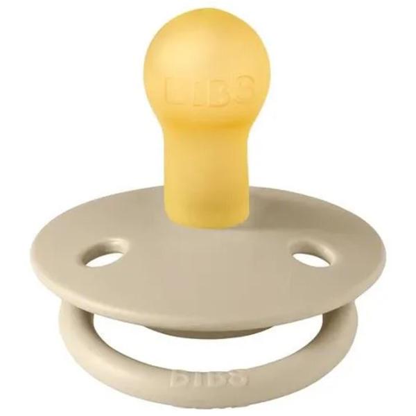 Suzetă cu tetina rotundă Bibs De lux 1210245C Pentru fetițe/ 6 luni - 18 luni/ Latex/ Vanilla photo 2 Suzetă cu tetina rotundă Bibs De lux 1210245C Pentru fetițe/ 6 luni - 18 luni/ Latex/ Vanilla photo 2