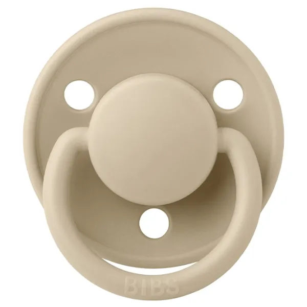 Suzetă cu tetina rotundă Bibs De lux 1210245C Pentru fetițe/ 6 luni - 18 luni/ Latex/ Vanilla photo 3 Suzetă cu tetina rotundă Bibs De lux 1210245C Pentru fetițe/ 6 luni - 18 luni/ Latex/ Vanilla photo 3