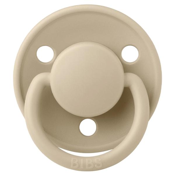 Suzetă cu tetina rotundă Bibs De lux 1210245C Pentru fetițe/ 6 luni - 18 luni/ Latex/ Vanilla photo 3 Suzetă cu tetina rotundă Bibs De lux 1210245C Pentru fetițe/ 6 luni - 18 luni/ Latex/ Vanilla photo 3