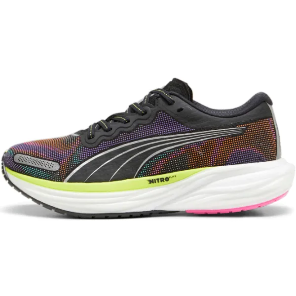 Кроссовки для женщин Puma Deviate Nitro 2 Psychedelic Rush Wns Весна - лето/ Black photo 2
