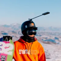 Fixator Insta360 Unicorn Helmet Mount Black photo 2