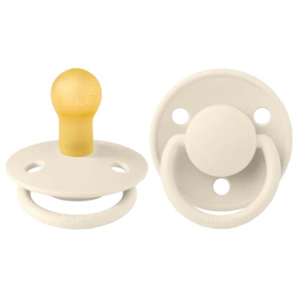 Suzetă cu tetina rotundă Bibs De lux 1110216C Pentru fetițe/ 0 luni - 6 luni/ Latex/ Ivory photo 1 Suzetă cu tetina rotundă Bibs De lux 1110216C Pentru fetițe/ 0 luni - 6 luni/ Latex/ Ivory photo 1