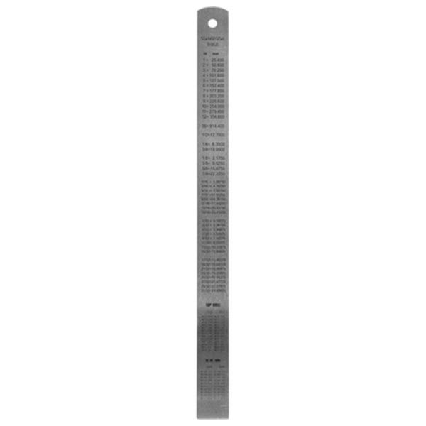 Riglă Yato YT70721 300 mm Dreptunghiular/ Oțel inoxidabil photo 3