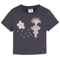 Tricou pentru fete Puma X Trolls Graphic Tee G  / Gray