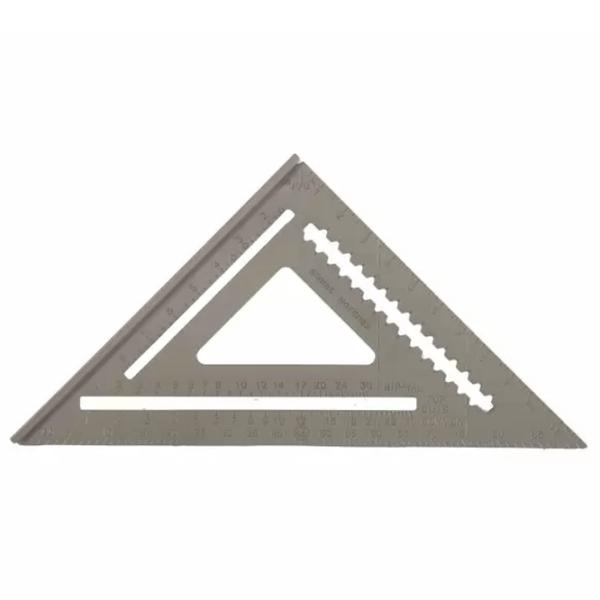 Echer Profmet 254031 180 mm Triunghi/ Aluminiu photo 1