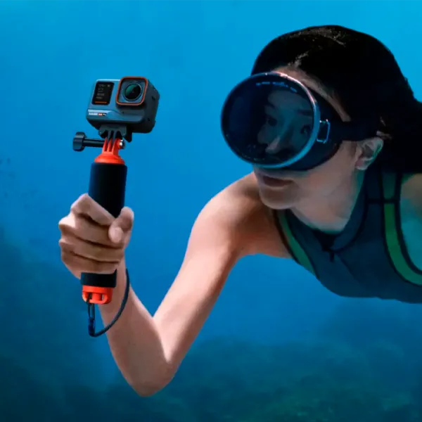 Trepied Insta360 Floating Hand Grip Black photo 4