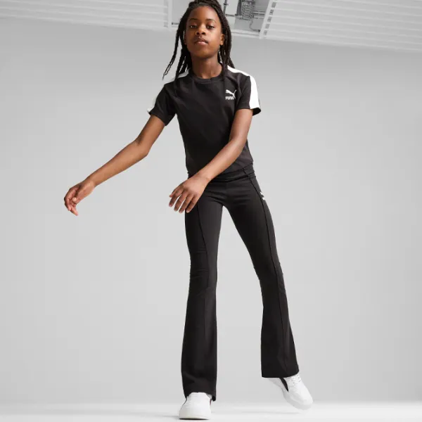 Футболка для девочек Puma Iconic T7 Baby Tee G  / Черный photo 5