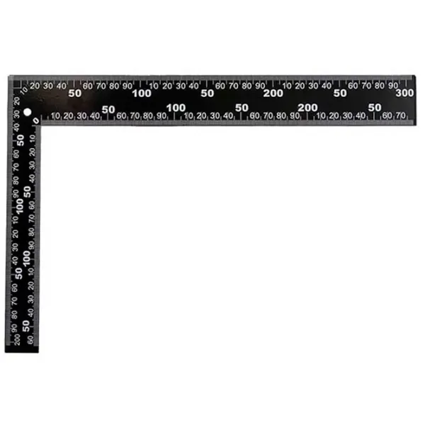 Echer Profmet 254061 300 mm Dreptunghiular/ Aluminiu photo 1