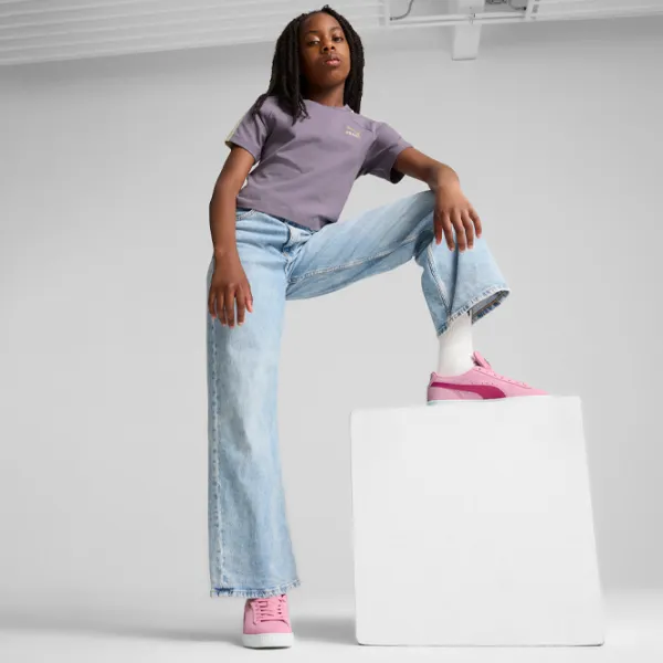 Футболка для девочек Puma Iconic T7 Baby Tee G  / Пурпурный photo 5