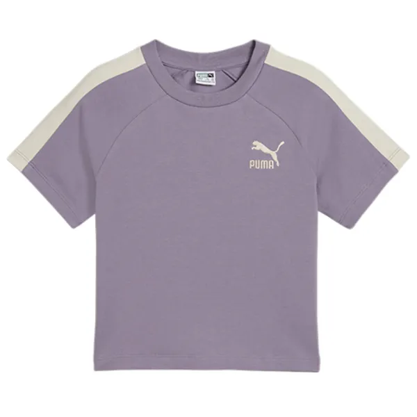 Футболка для девочек Puma Iconic T7 Baby Tee G  / Пурпурный photo 1