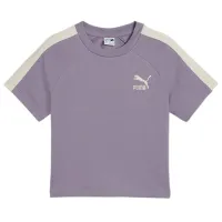 Футболка для девочек Puma Iconic T7 Baby Tee G  / Пурпурный