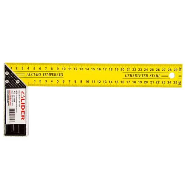 Echer Lider 254211 300 mm Dreptunghiular/ Oțel inoxidabil photo 1