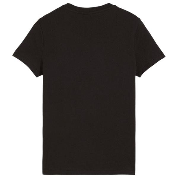 Футболка для девочек Puma Classics Shiny Color Logo Tee G  / Черный photo 3