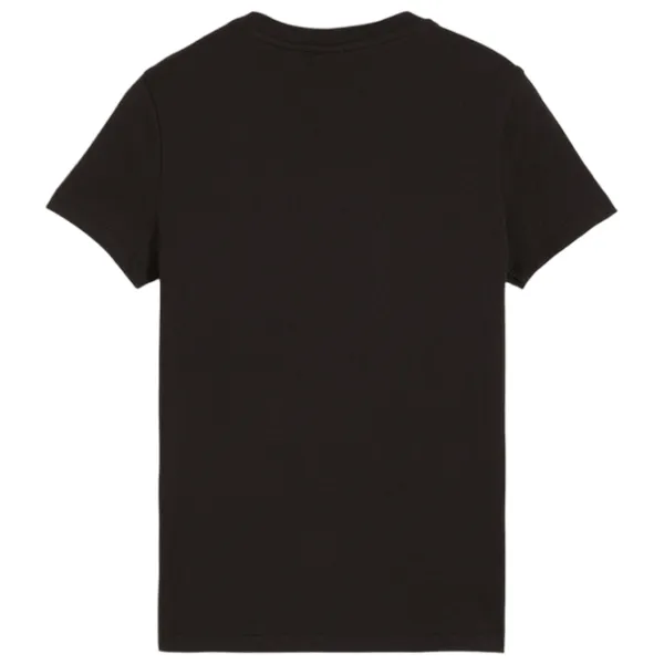 Футболка для девочек Puma Classics Shiny Color Logo Tee G  / Черный photo 3