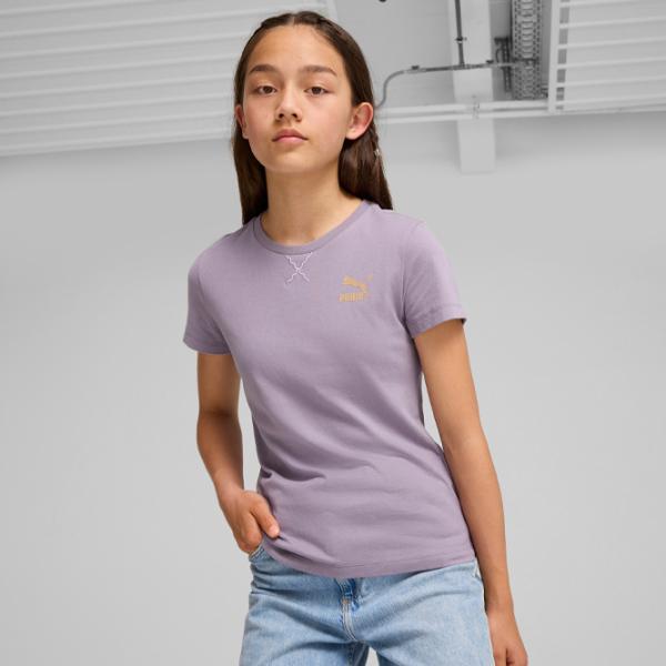 Tricou pentru fete Puma Off Side Tee G  / Purple photo 2 Tricou pentru fete Puma Off Side Tee G  / Purple photo 2