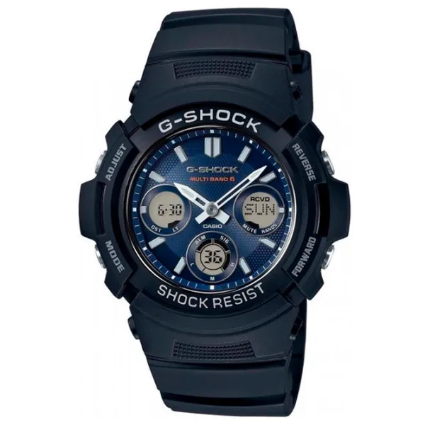 Ceas de mână pentru bărbați Casio AWG-M100SB-2AER Cuarț/ 46.4 mm photo 1