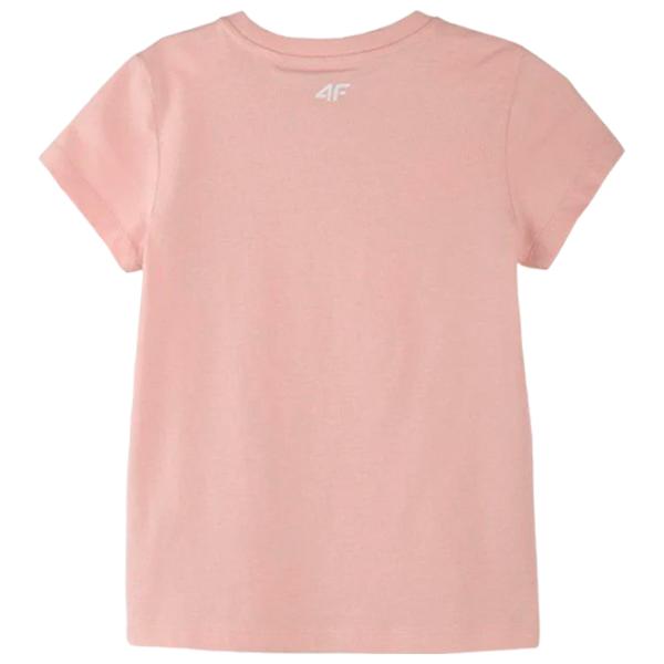 Tricou pentru fete 4F hjl22-jtsd006  / Coral photo 2