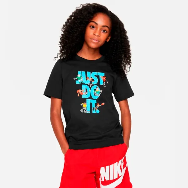 Tricou pentru fete Nike K Nsw Tee Jdi Multi Sport  / Black photo 2 Tricou pentru fete Nike K Nsw Tee Jdi Multi Sport  / Black photo 2