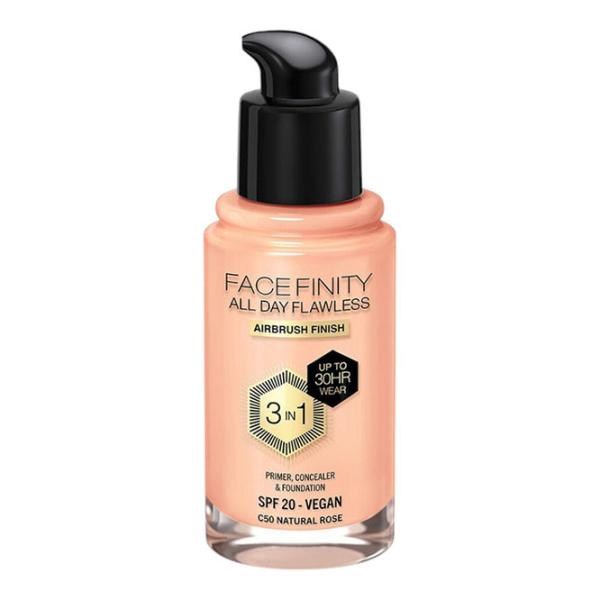 Тональный крем Max Factor All Day Flawless 30 мл/ Natural Rose photo 4