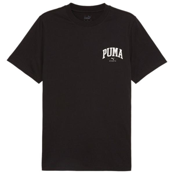 Футболка для мужчин Puma Squad Small Graphic Tee 100% хлопок/ Black photo 1