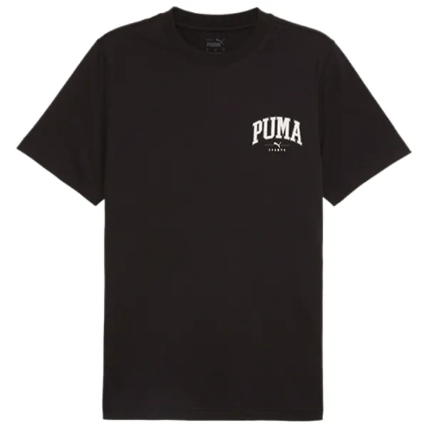 Tricou pentru bărbați Puma Squad Small Graphic Tee 100% bumbac/ Black photo 1